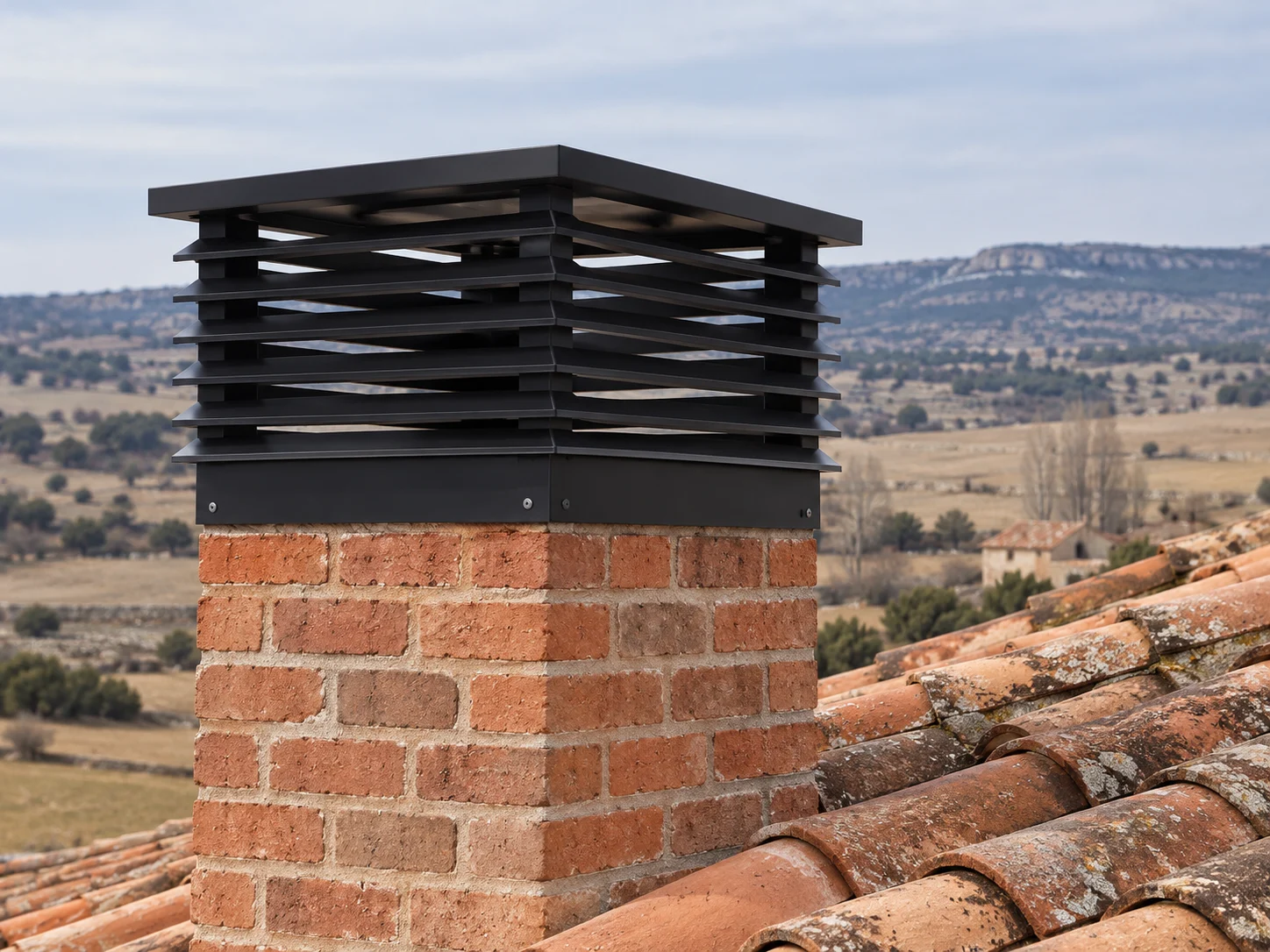 Aquí entran también los elementos que casi nadie mira hasta que fallan. Unos [Remates de chimenea en Soria](/remates-chimenea-soria/) mal resueltos pueden dejar entrar agua por el encuentro con la cubierta; esa filtración debe distinguirse de un canalón con capacidad insuficiente. Un [Cubremuros de aluminio en Soria](/cubremuros-aluminio-soria/) deteriorado deja pasar la humedad al muro aunque el canalón esté perfecto. Y cuando el origen está más arriba, revisar la cubierta antes de tocar el canal ahorra dinero: si el inmueble tiene teja suelta o un faldón mal encauzado, reparar solo el canal puede dejar sin resolver el origen de la entrada de agua.