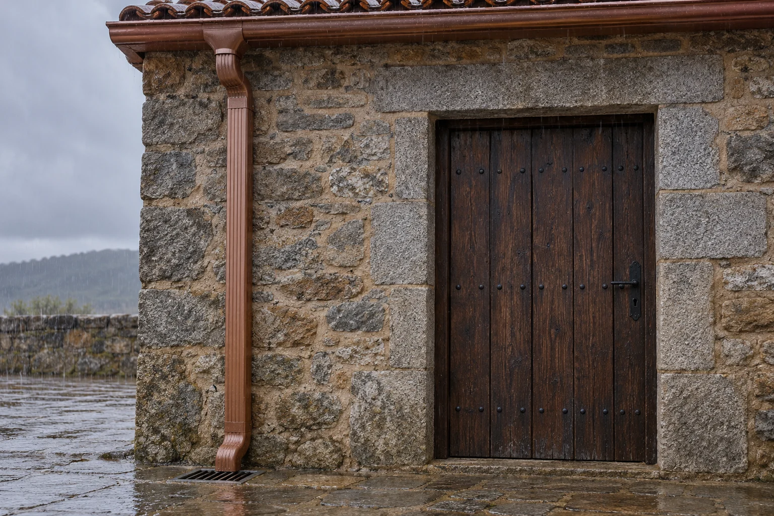 Bajantes pluviales en Soria
